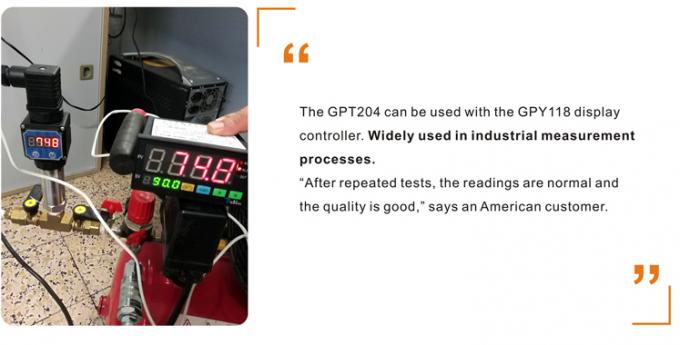 Kesin okumalar için kompakt 24VDC endüstriyel dijital hidrolik basınç verici 2