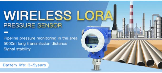 RPT243 Pil ile çalışan düşük tüketimli kablosuz LCD ekran basınç sensörü 0